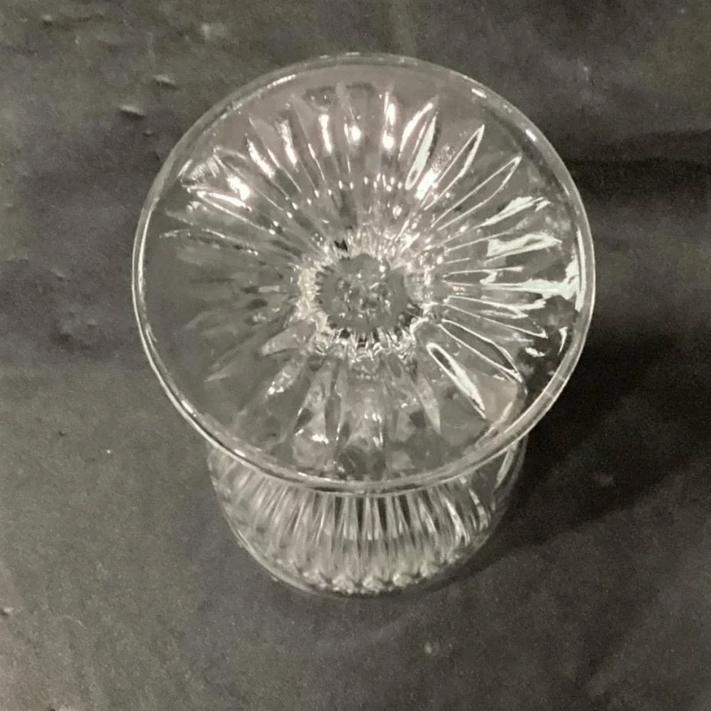 Libbey Radiant Clear Wine Glasses,‎ Set of 2, Vintage Stemware, Water Goblets